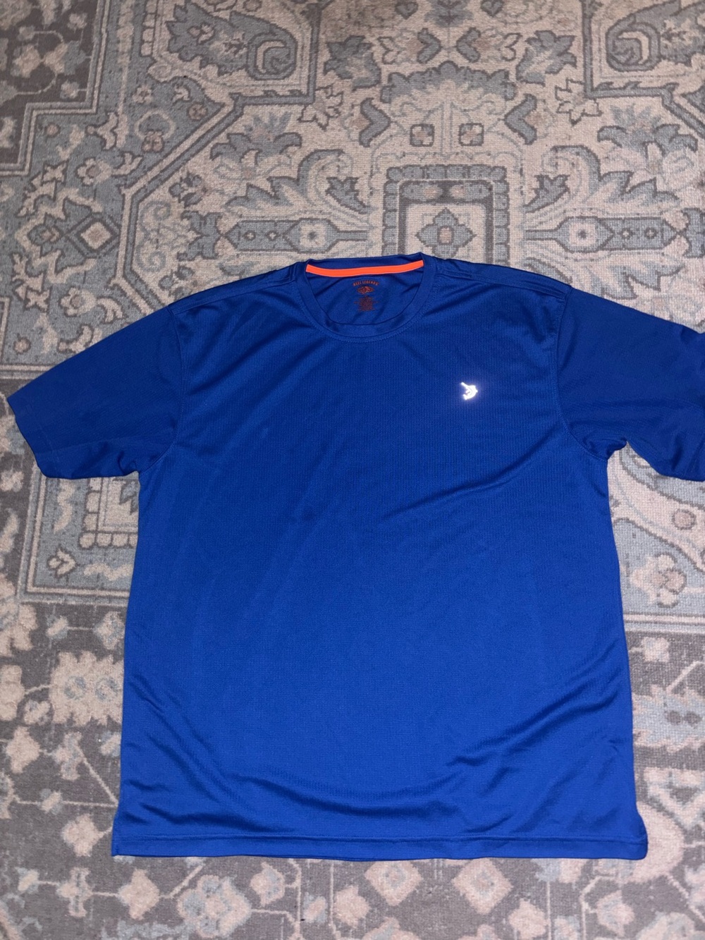 Reel Legends Men's Performance Crew Neck Shirt - Royal Blue